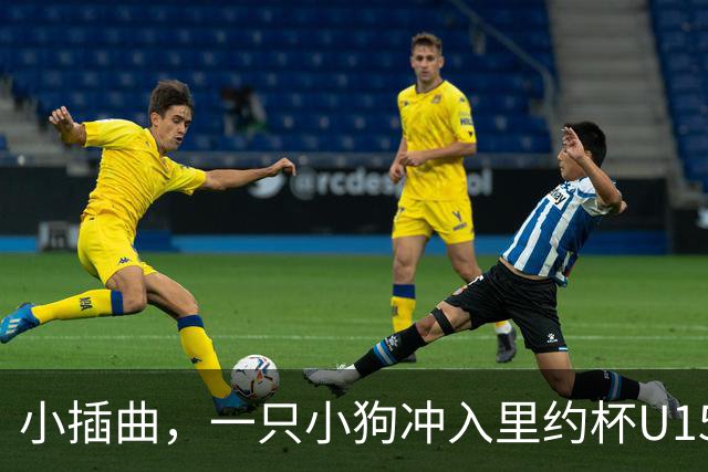 小插曲，一只小狗冲入里约杯U15比赛场内险些头球破门