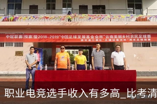 职业电竞选手收入有多高 比考清华北大还难